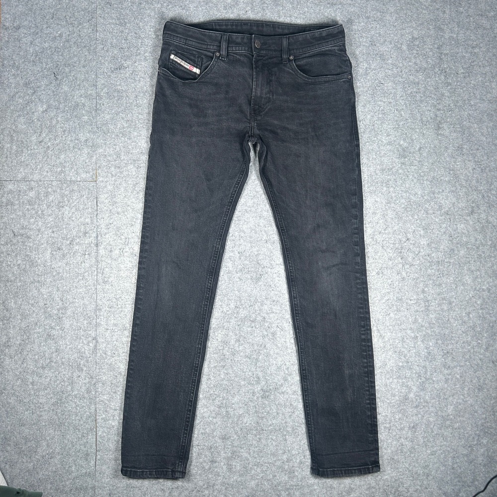 Diesel denim jeans Men W30 L32 Black Thommer-X Slim Fit Stretch Casual Designer